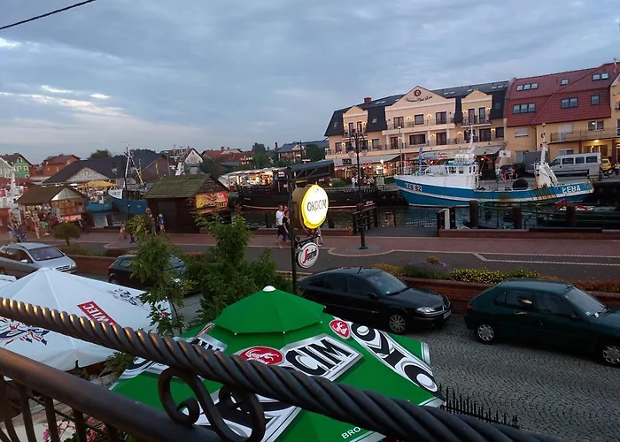 - Z Tarasem Przy Kanale Portowym - Widok Na Statki Apartmán *