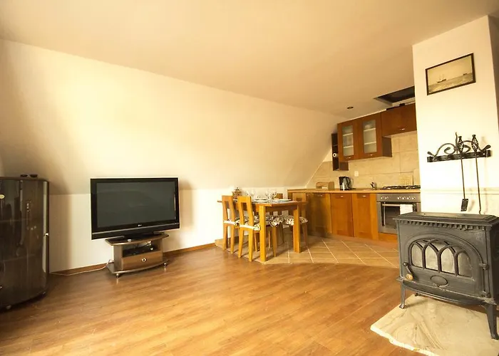 - Z Tarasem Przy Kanale Portowym - Widok Na Statki Apartmán Leba