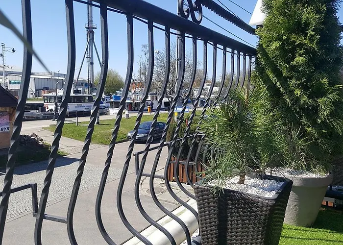 Apartmán - Z Tarasem Przy Kanale Portowym - Widok Na Statki *